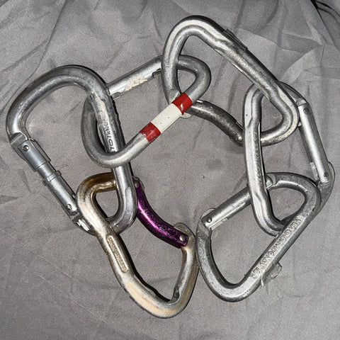 6 Black Diamond, DMM, etc. Carabiners